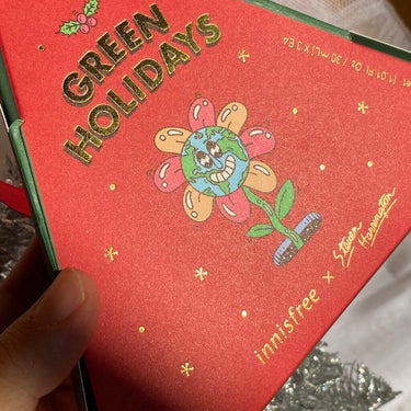 ハンドクリーム セット 2021 Green Holidays Edition/innisfree/ハンドクリームを使ったクチコミ（8枚目）