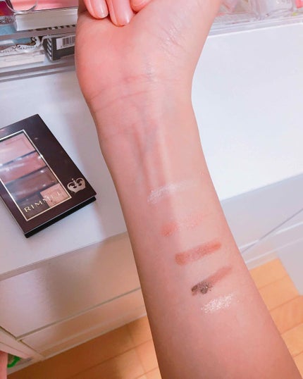 ショコラスウィート アイズ/リンメル ロンドン/アイシャドウパレットを使ったクチコミ(3枚目)