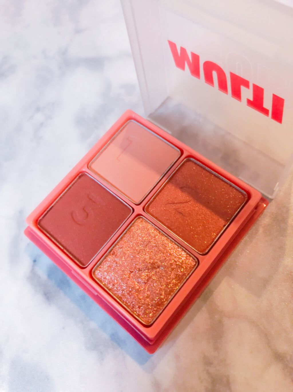 マルチキューブ/i’m meme/アイシャドウパレットを使ったクチコミ(2枚目)