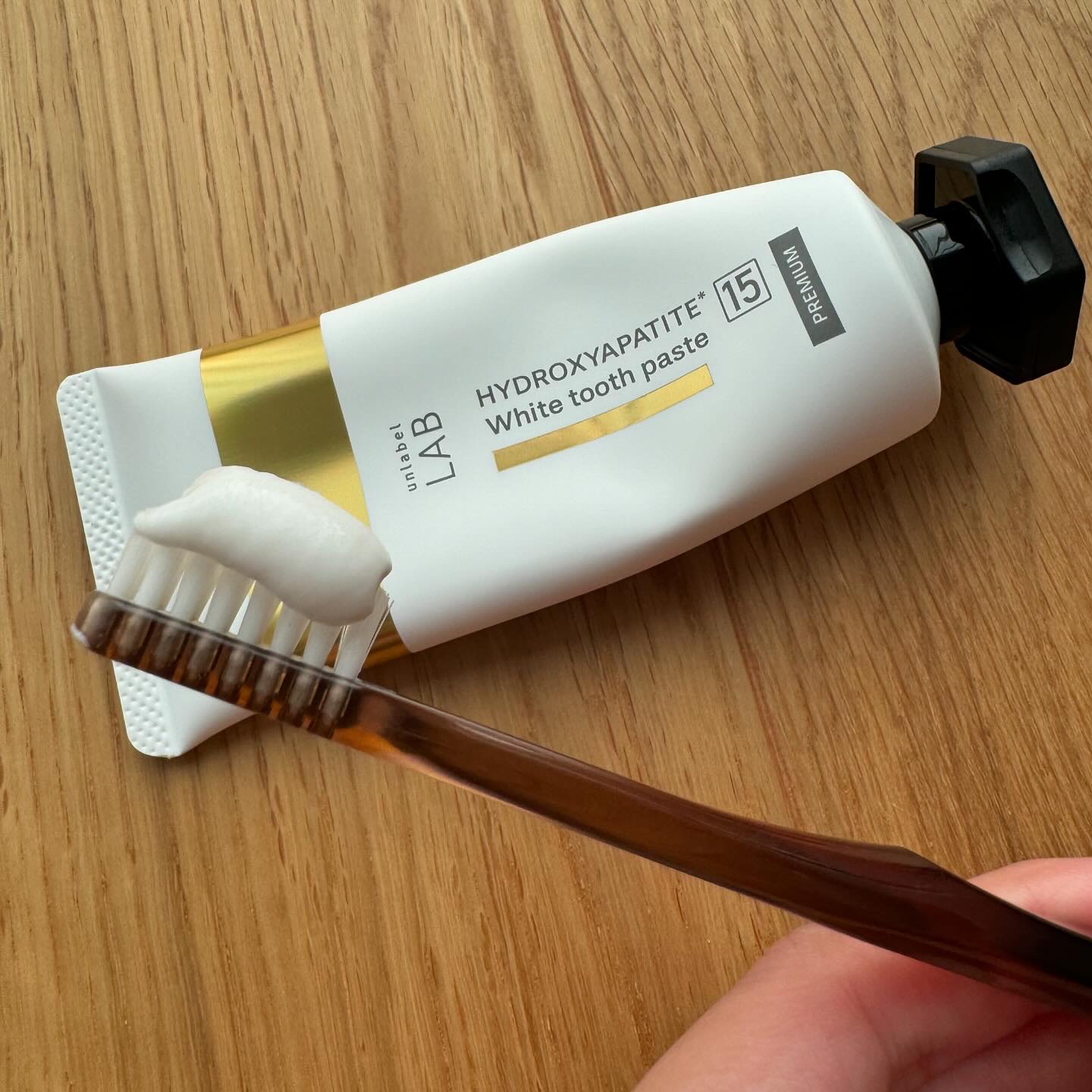 unlabel アンレーベル ラボ　HA トゥースペーストPのクチコミ「**アンレーベル ラボ HA トゥースペースト プレミアム** 
1,540円（税込）
⁡
🦷.....」（2枚目）