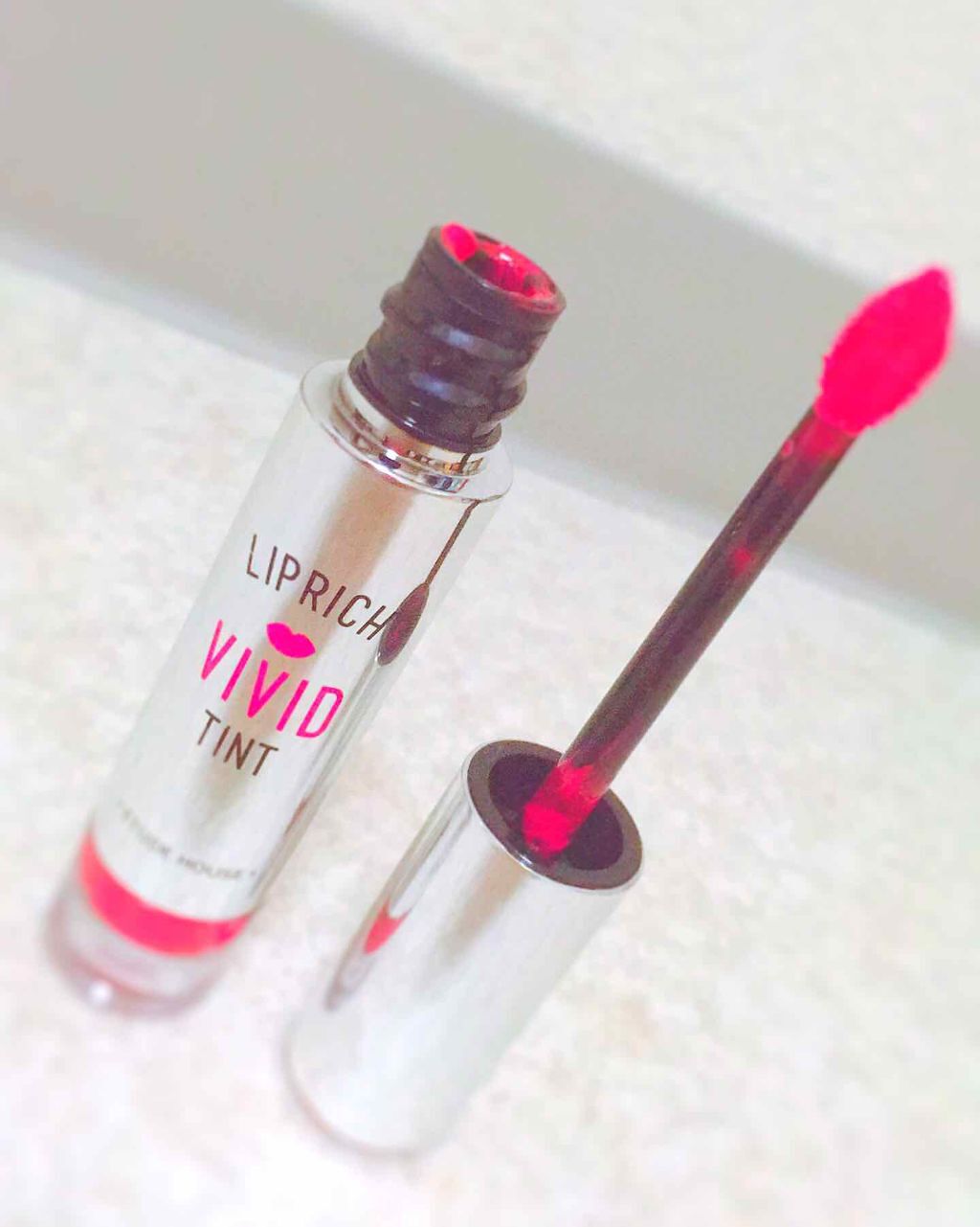 リップリッチ ビビッドティント/ETUDE/口紅を使ったクチコミ（2枚目）