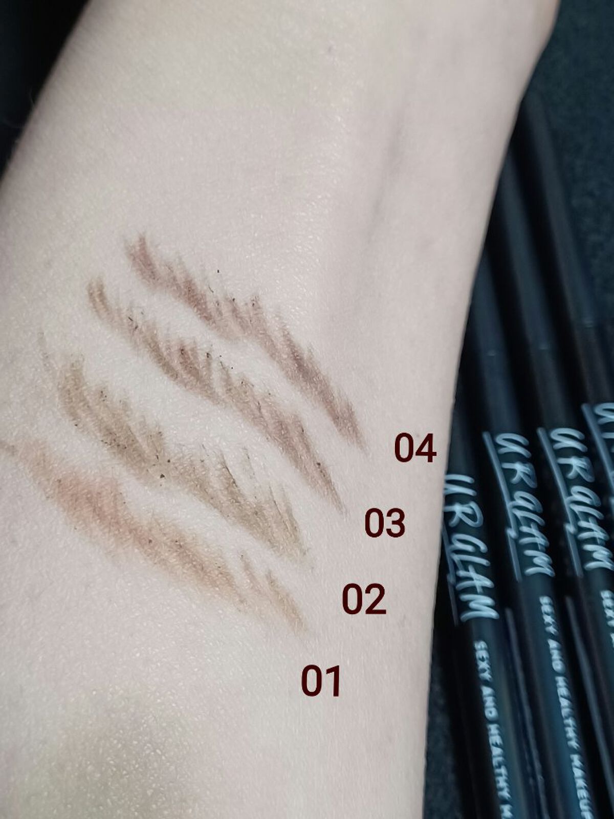 スリムスケッチアイブロウペンシル/U R GLAM/アイブロウペンシル by かんちゃん🦋サザナミムラサキ 🌟使いきり頑張り中❣️ 