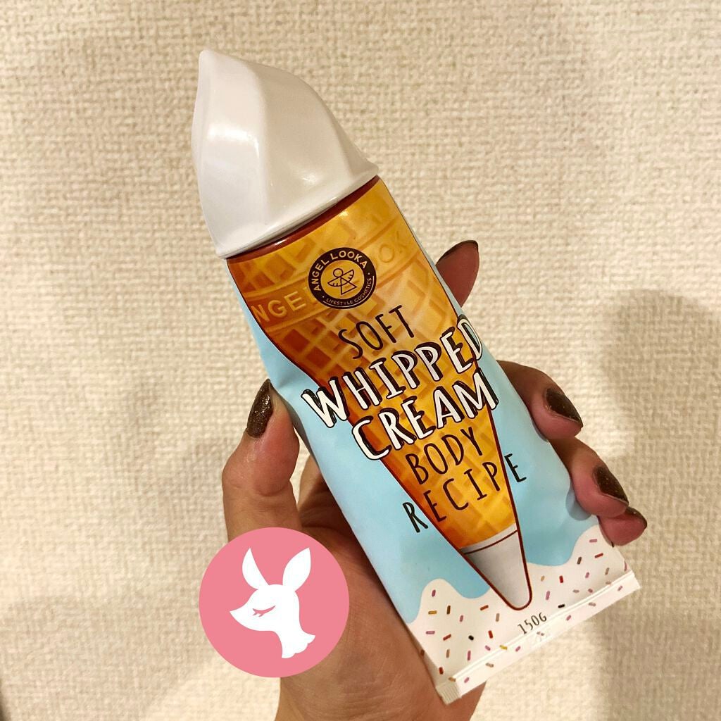 ソフトホイップボディクリーム/ANGELLOOKA/ボディクリームを使ったクチコミ(1枚目)