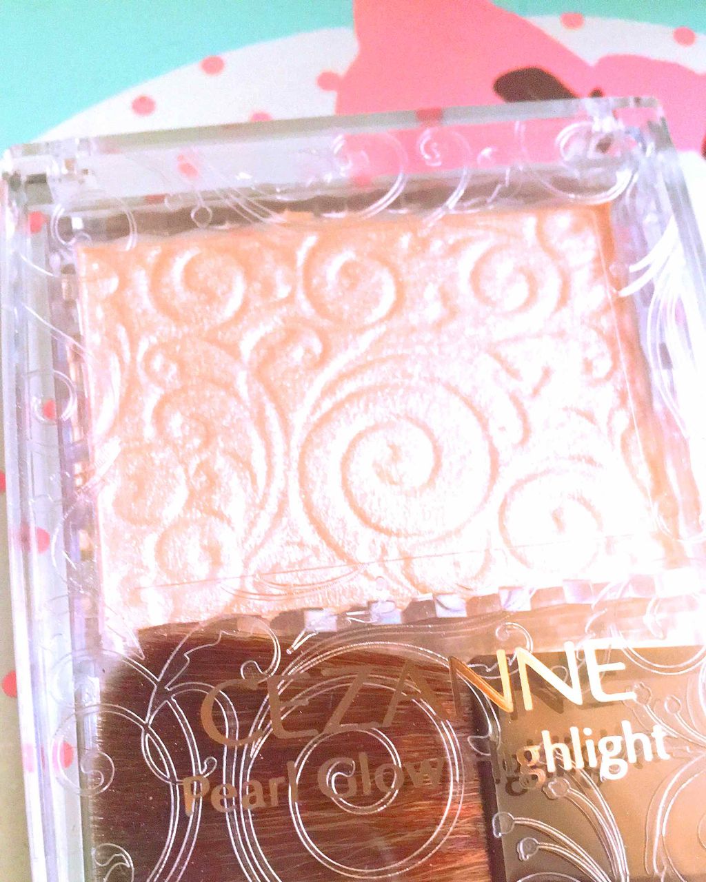 パールグロウハイライト/CEZANNE/パウダーハイライトを使ったクチコミ(1枚目)