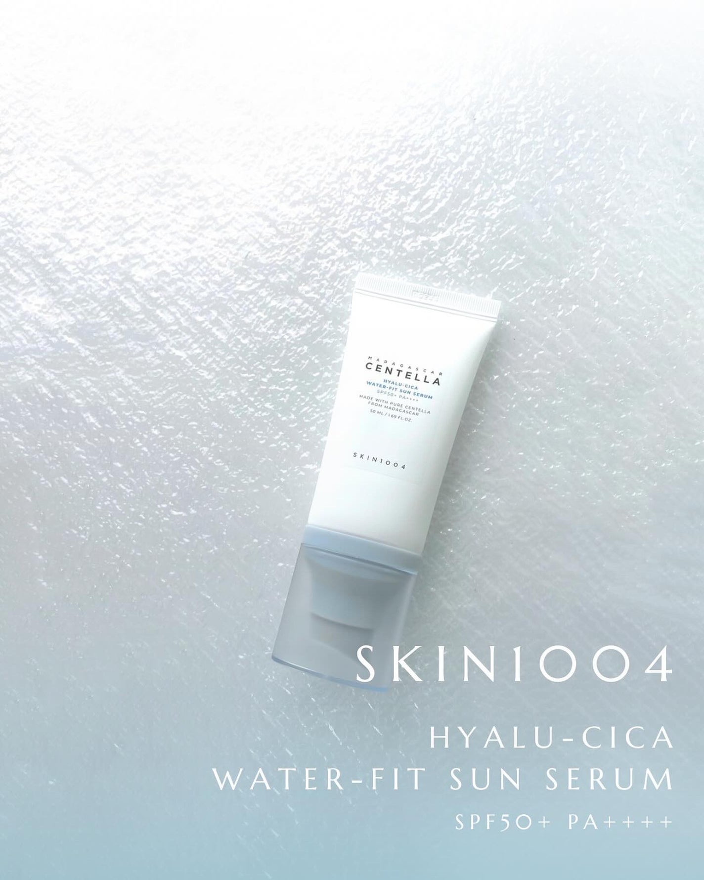 ヒアルーシカ ウォーターフィット サンセラム/SKIN1004/日焼け止めローションを使ったクチコミ(1枚目)