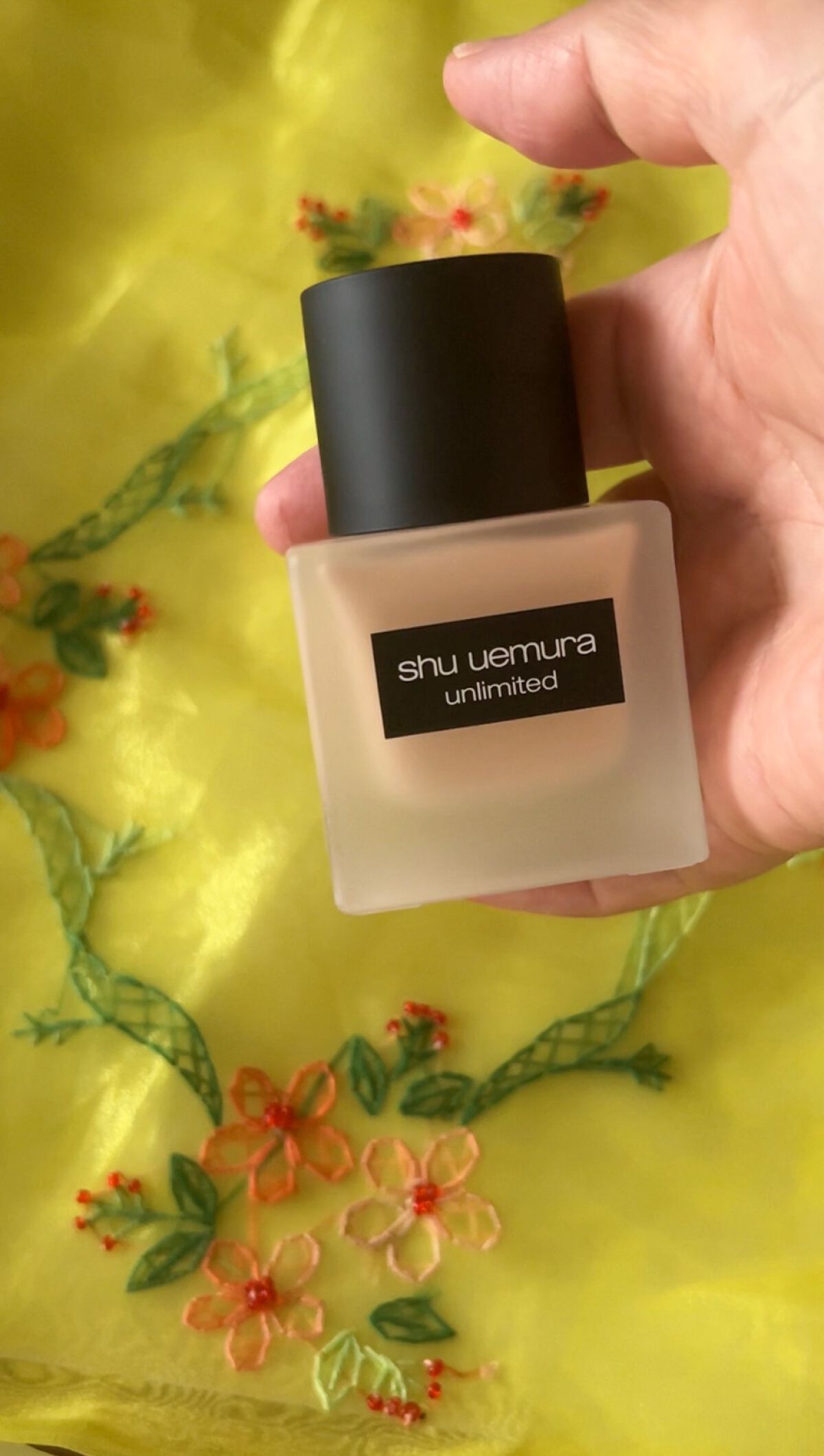 (旧)アンリミテッド ラスティング フルイド/shu uemura/リキッドファンデーションを使ったクチコミ(2枚目)