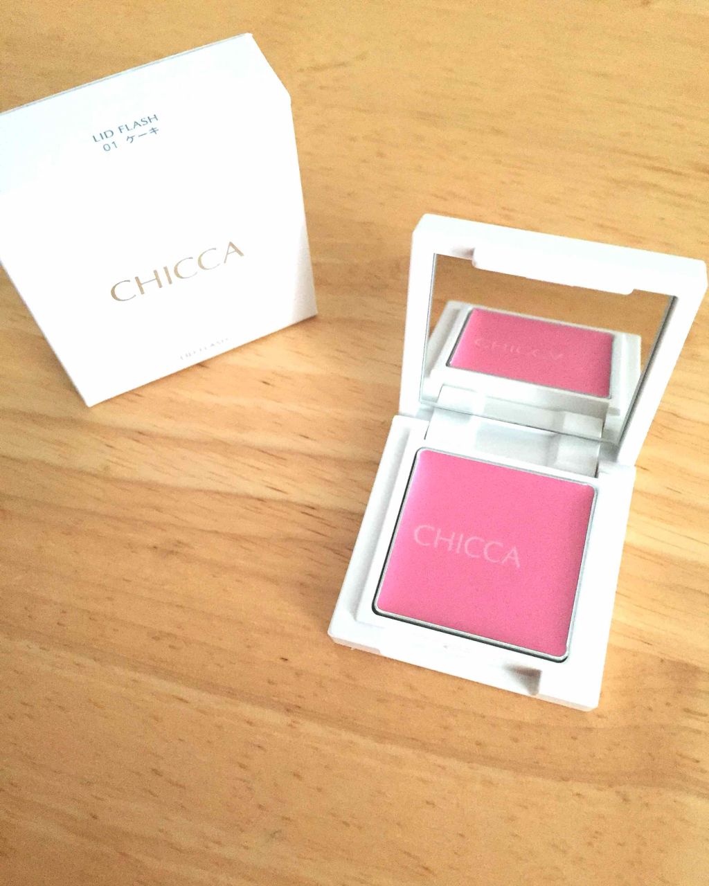 リッドフラッシュ/CHICCA/アイシャドウパレットを使ったクチコミ(1枚目)