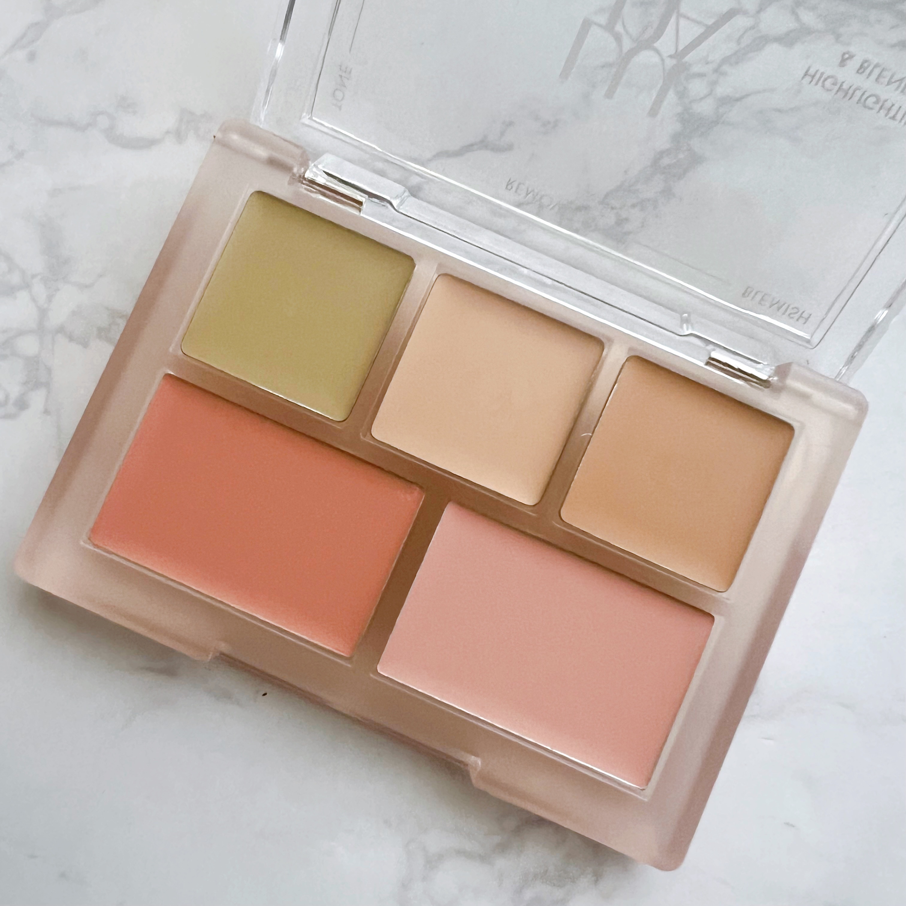 コンシールブレンダーパレット/LUNA/パレットコンシーラーを使ったクチコミ（2枚目）