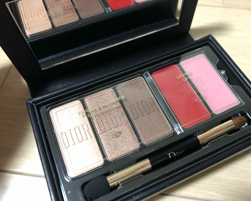 クリスチャンディオール Dior マットシグネチャーアイ＆リップパレット 試してみた】Dior シグネチャー アイ&リップ パレットのリアルな