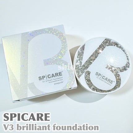 V3 ブリリアント ファンデーション/SPICARE/クッションファンデーションを使ったクチコミ(1枚目)