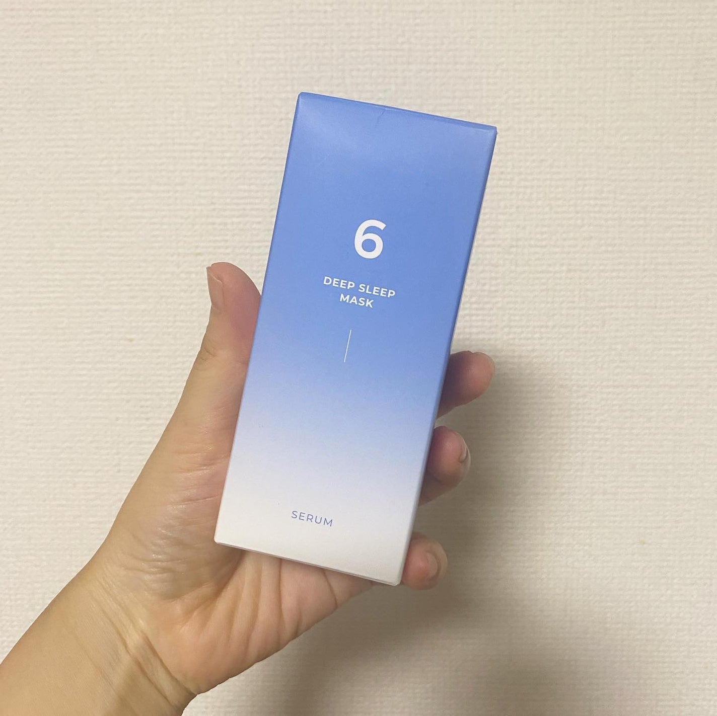 6番 爆睡マスクパックセラム/numbuzin/美容液を使ったクチコミ(4枚目)