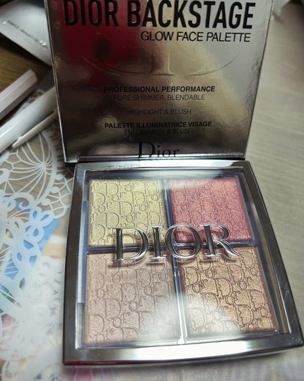 ディオール バックステージ フェイス グロウ パレット/Dior/ハイライトを使ったクチコミ(2枚目)