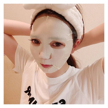 ダイヤモンドモイスチャー アクアモイスチャー シートマスク/ALFACE+/シートマスク・パックを使ったクチコミ(4枚目)