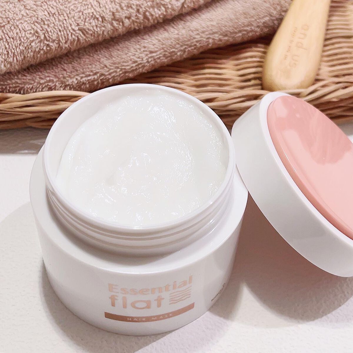 くせ・うねり集中ケアマスク/エッセンシャル flat/ヘアマスク・ヘアパックを使ったクチコミ(4枚目)