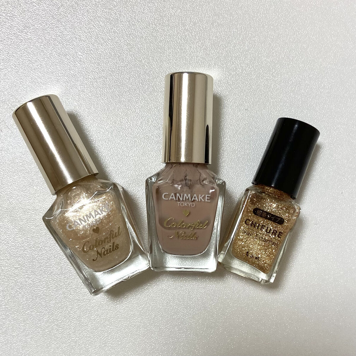 ネイル エナメル 細筆タイプ/ちふれ/マニキュアを使ったクチコミ（3枚目）