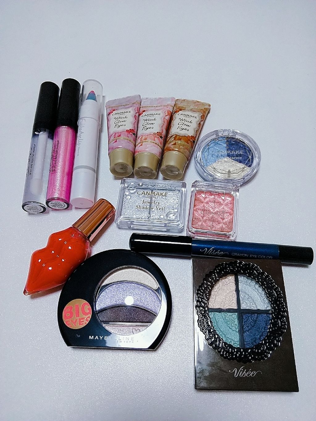 ビッグアイ シャドウ/MAYBELLINE NEW YORK/アイシャドウパレットを使ったクチコミ（1枚目）