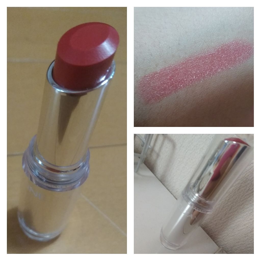 ラスティンググロスリップ/CEZANNE/口紅を使ったクチコミ（2枚目）