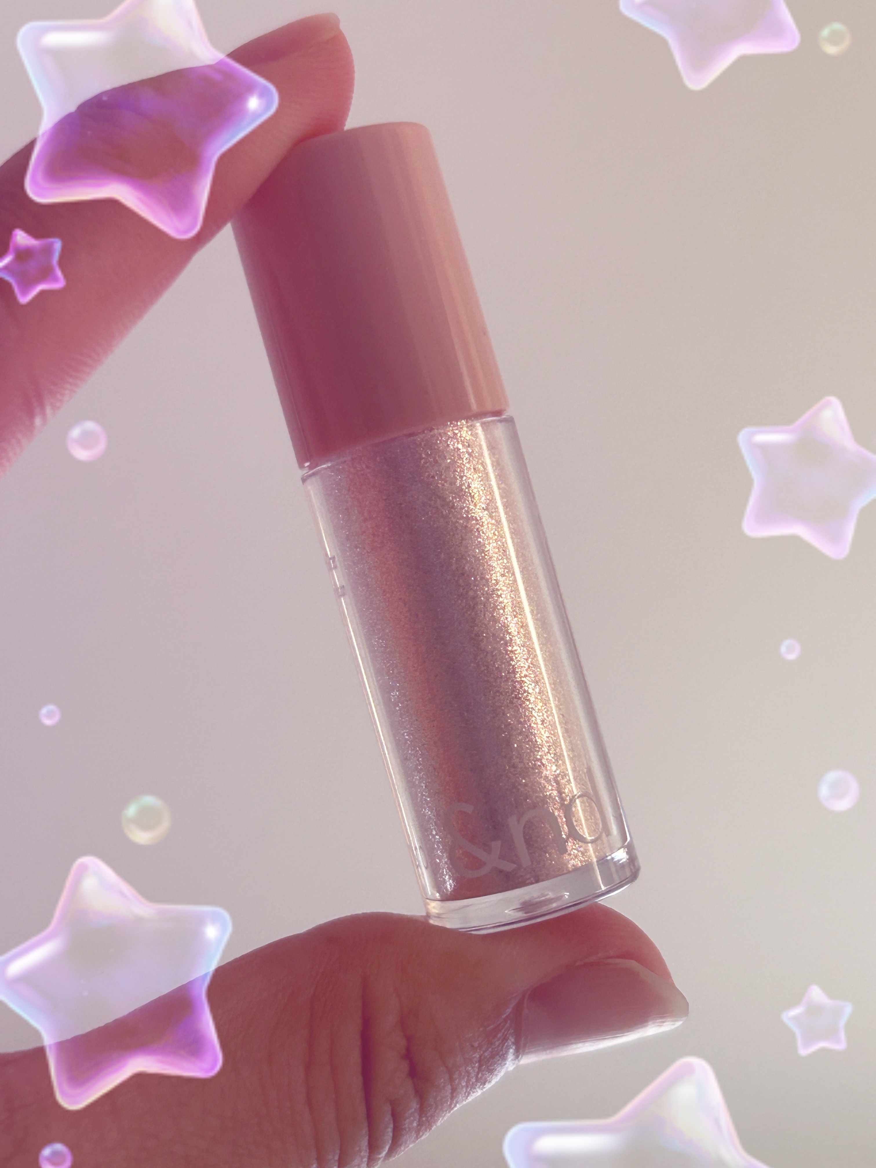 アンドバイロムアンド　グラッシーアイグリッター/&nd by rom&nd/グリッターを使ったクチコミ（1枚目）