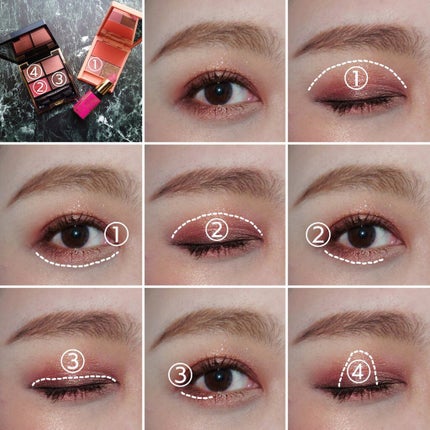 デザイニング カラー アイズ/SUQQU/アイシャドウパレットを使ったクチコミ(4枚目)