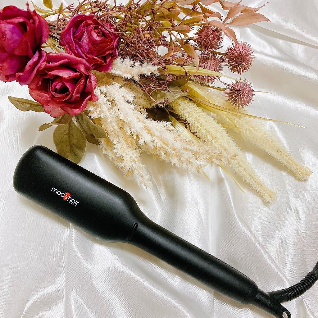 スタイリッシュ コンパクトイオンヒートブラシ MHB-3040-K/mod's hair/ヒートブラシを使ったクチコミ（2枚目）