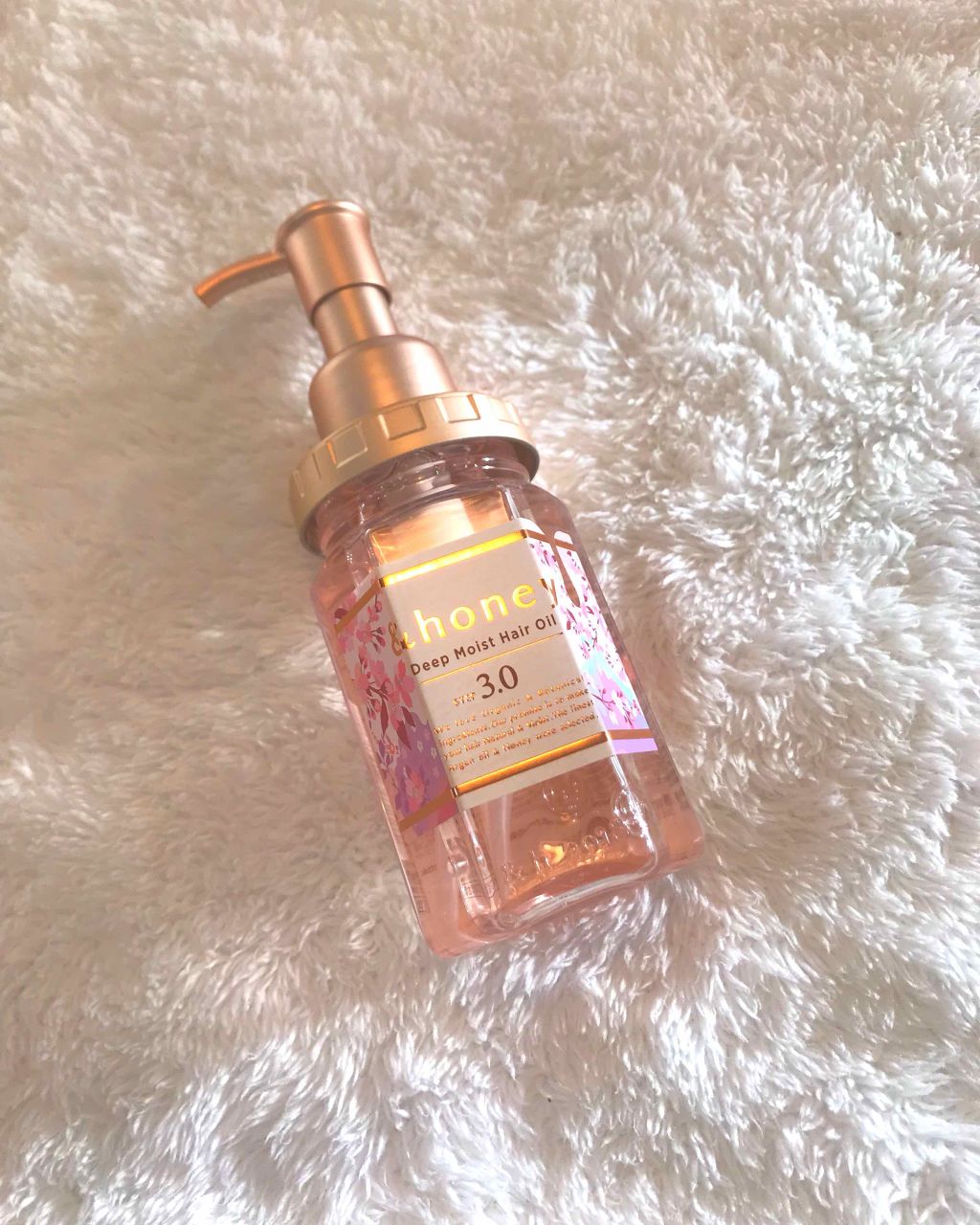 ディープモイスト ヘアオイル3.0/&honey/ヘアオイルを使ったクチコミ(1枚目)