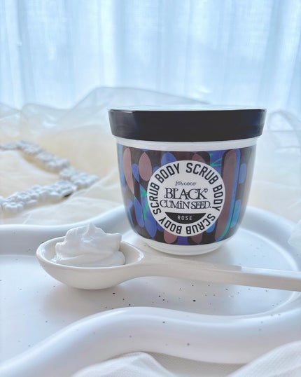 ジョイココ ボディスクラブ ブラッククミンシード/Joy.coco(ジョイココ)/ボディスクラブを使ったクチコミ(5枚目)