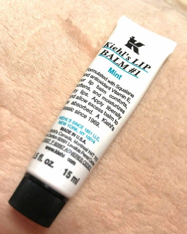 Kiehl's LIPBALM  ＃1
Mint

なんとなくの購入品だったのですが…
本当にいい！！！

もともとマキシマイザーとジョンマスターを愛用し、唇のケアに苦労していました(^^;)

合わな