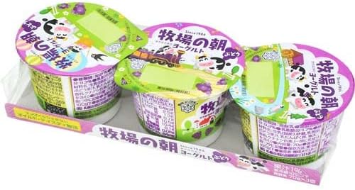 牧場の朝 ぶどう