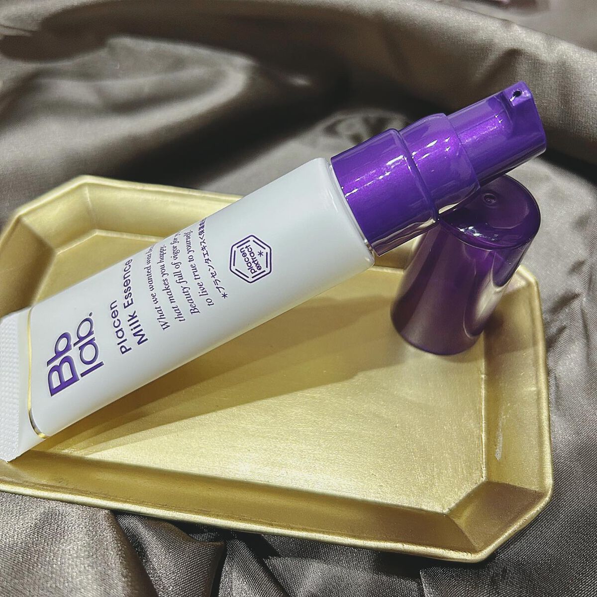 プラセンミルクエッセンス/Bb lab./美容液を使ったクチコミ（3枚目）