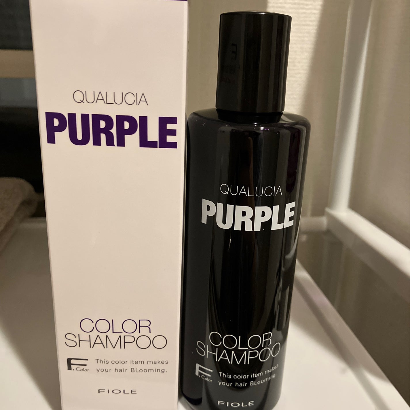 クオルシア カラーシャンプー/クオルシア/市販シャンプーを使ったクチコミ(1枚目)