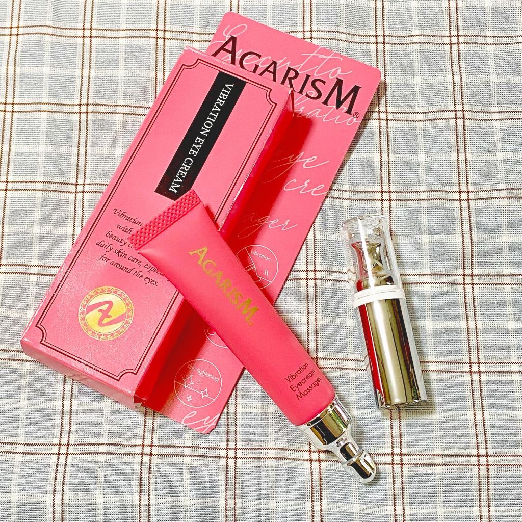 アイキュット マッサージャークリーム/AGARISM/アイケア・アイクリームを使ったクチコミ（1枚目）