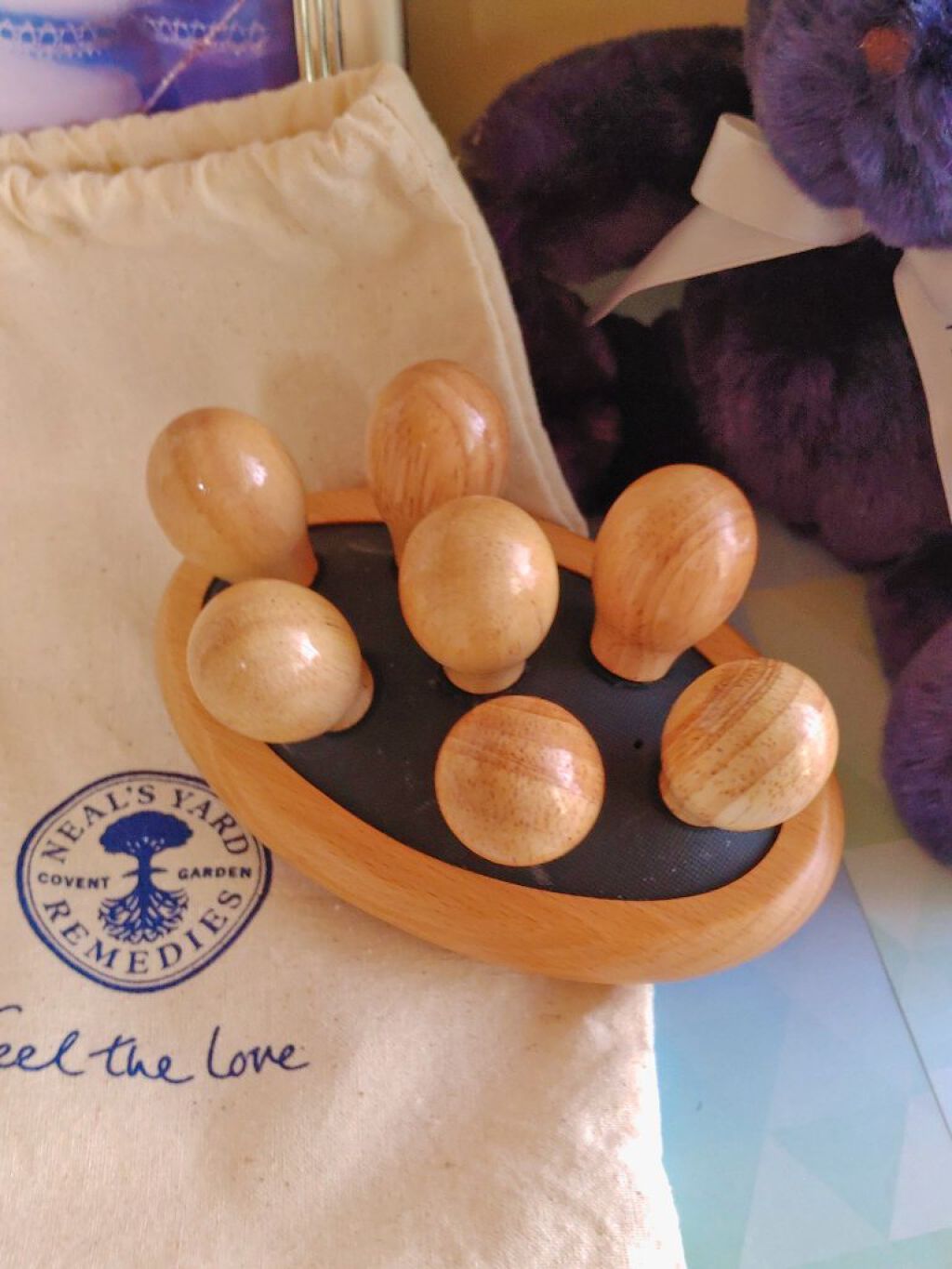 ビューティローラー （コットンバッグ入り）/ニールズヤード レメディーズ/ボディローラーを使ったクチコミ（1枚目）