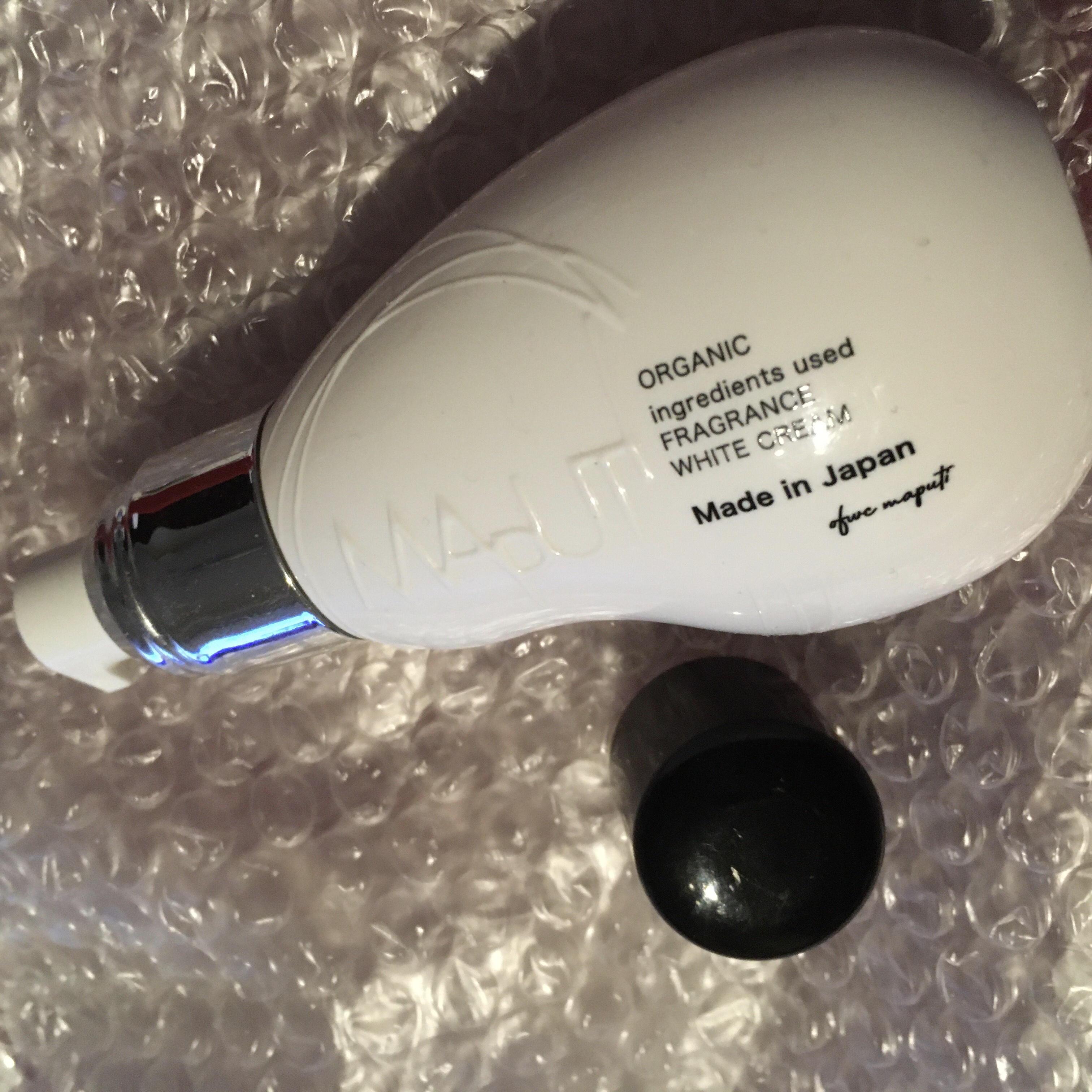 オーガニックフレグランスホワイトクリーム/MAPUTI/デリケートゾーンケアを使ったクチコミ（1枚目）