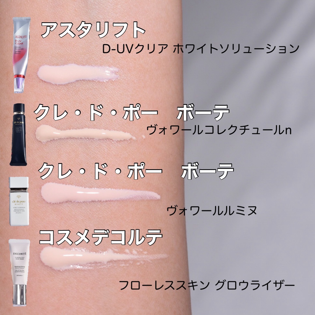 アスタリフト・クレ・ド・ポー ボーテ・DECORTÉのベースメイクを使った