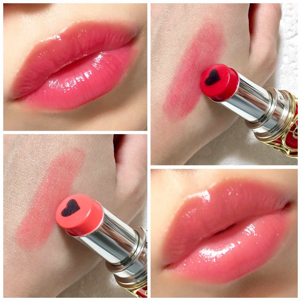 ヴォリュプテ プランプインカラー/YVES SAINT LAURENT BEAUTE/口紅を使ったクチコミ(2枚目)