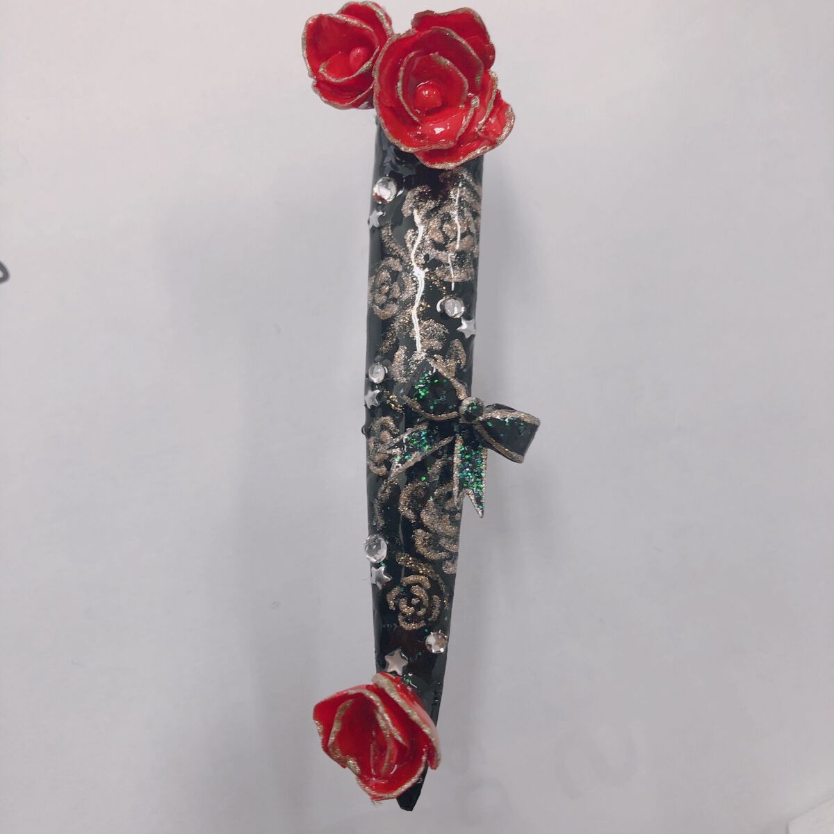 #バラネイル,#3Dネイル,#ジェルネイル,#ギャルネイルのネイルデザイン