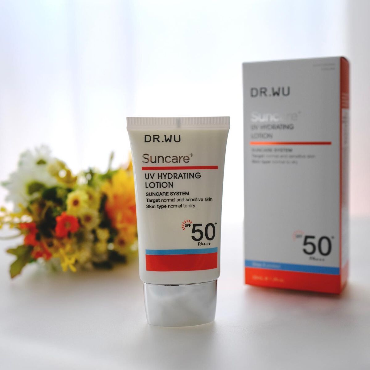 サンスクリーン+  モイスト日焼け止め＜日焼け止め＞/DR.WU/日焼け止めクリームを使ったクチコミ（3枚目）