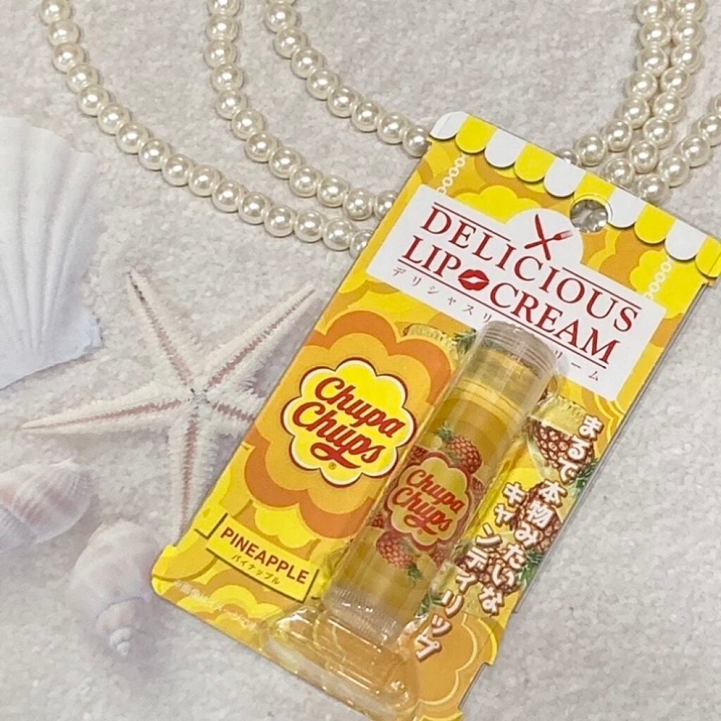 デリシャスリップクリーム Chupa Chups(チュッパチャプス)/デリシャスリップクリーム/リップクリームを使ったクチコミ(4枚目)