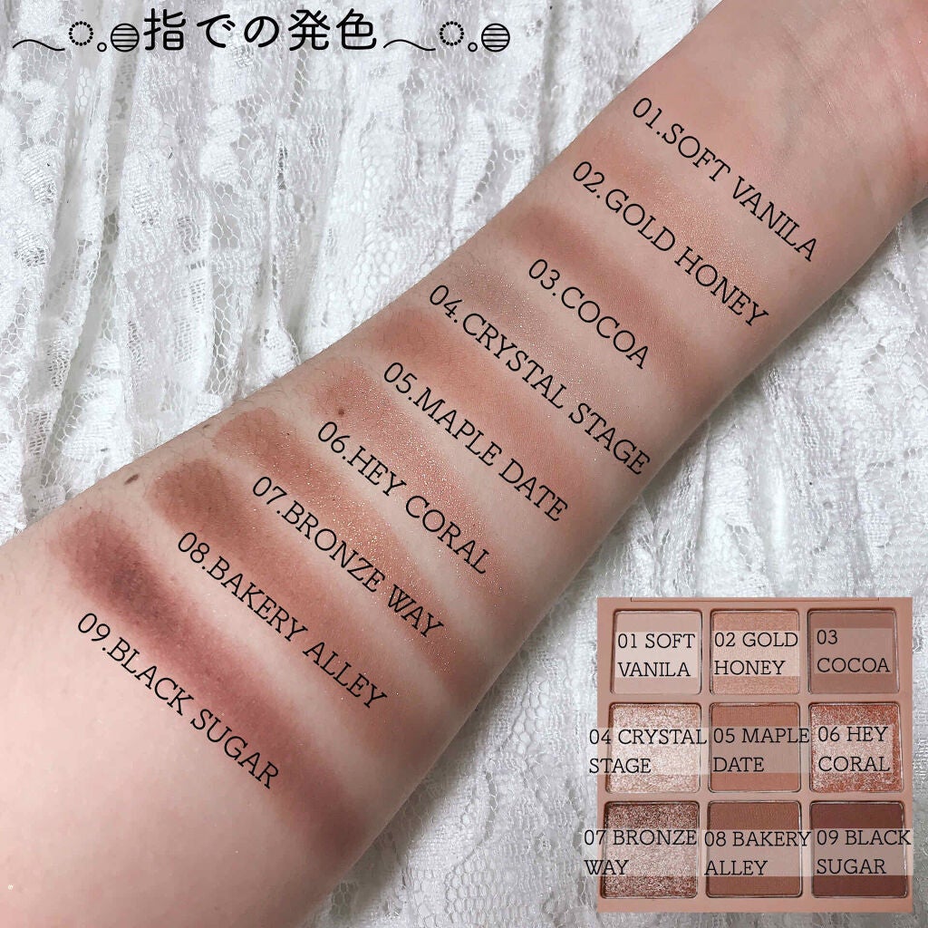 ソフト ムード アイシャドウ パレット/Peach C/アイシャドウパレットを使ったクチコミ(6枚目)