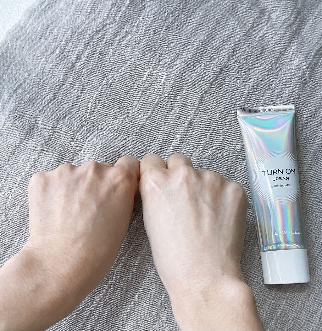 デュイセル ターンオンクリーム/DEWYCEL/フェイスクリームを使ったクチコミ（2枚目）