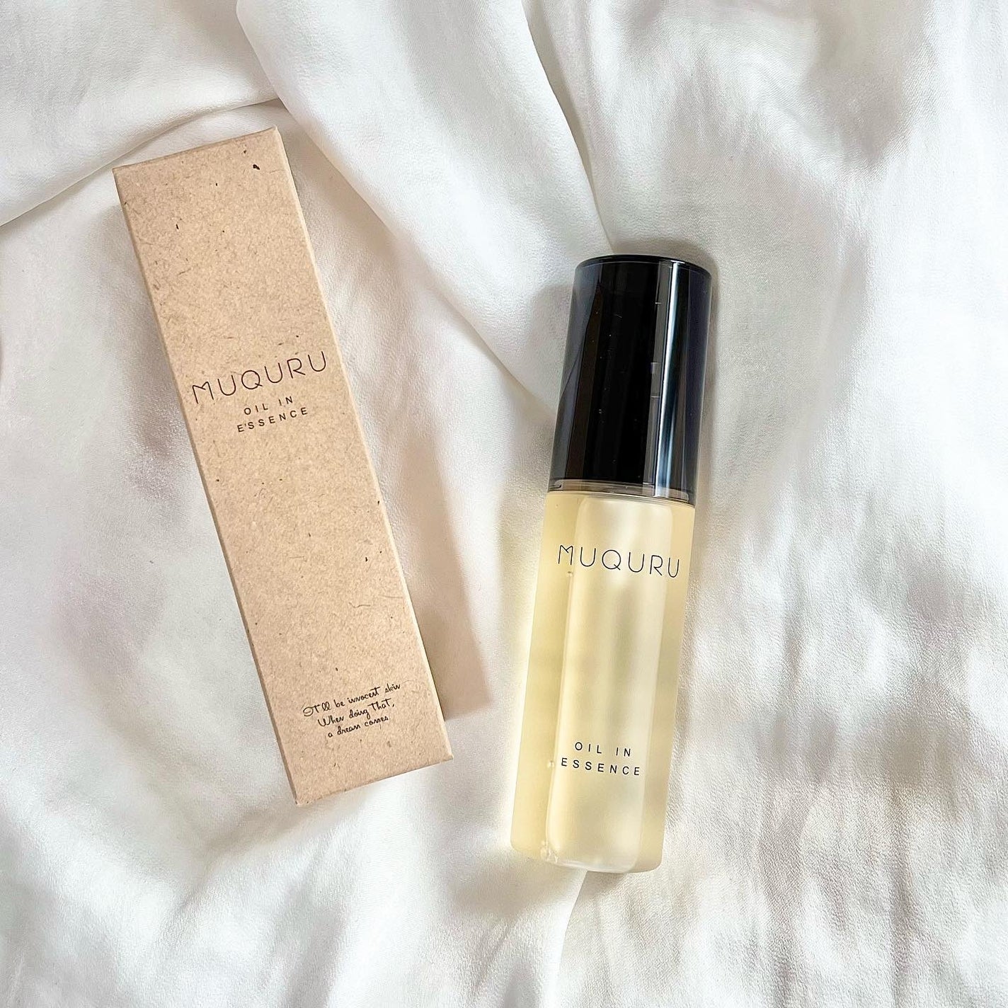 オイルインエッセンス/MUQURU/ブースター・導入液を使ったクチコミ(1枚目)