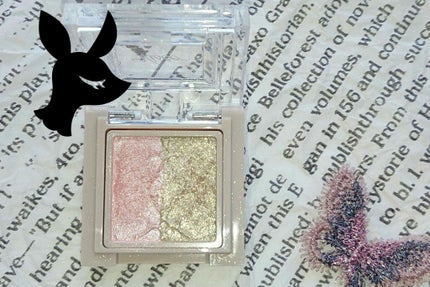 リシェ ダズリング デュオ アイズ/Visée/アイシャドウパレットを使ったクチコミ(3枚目)