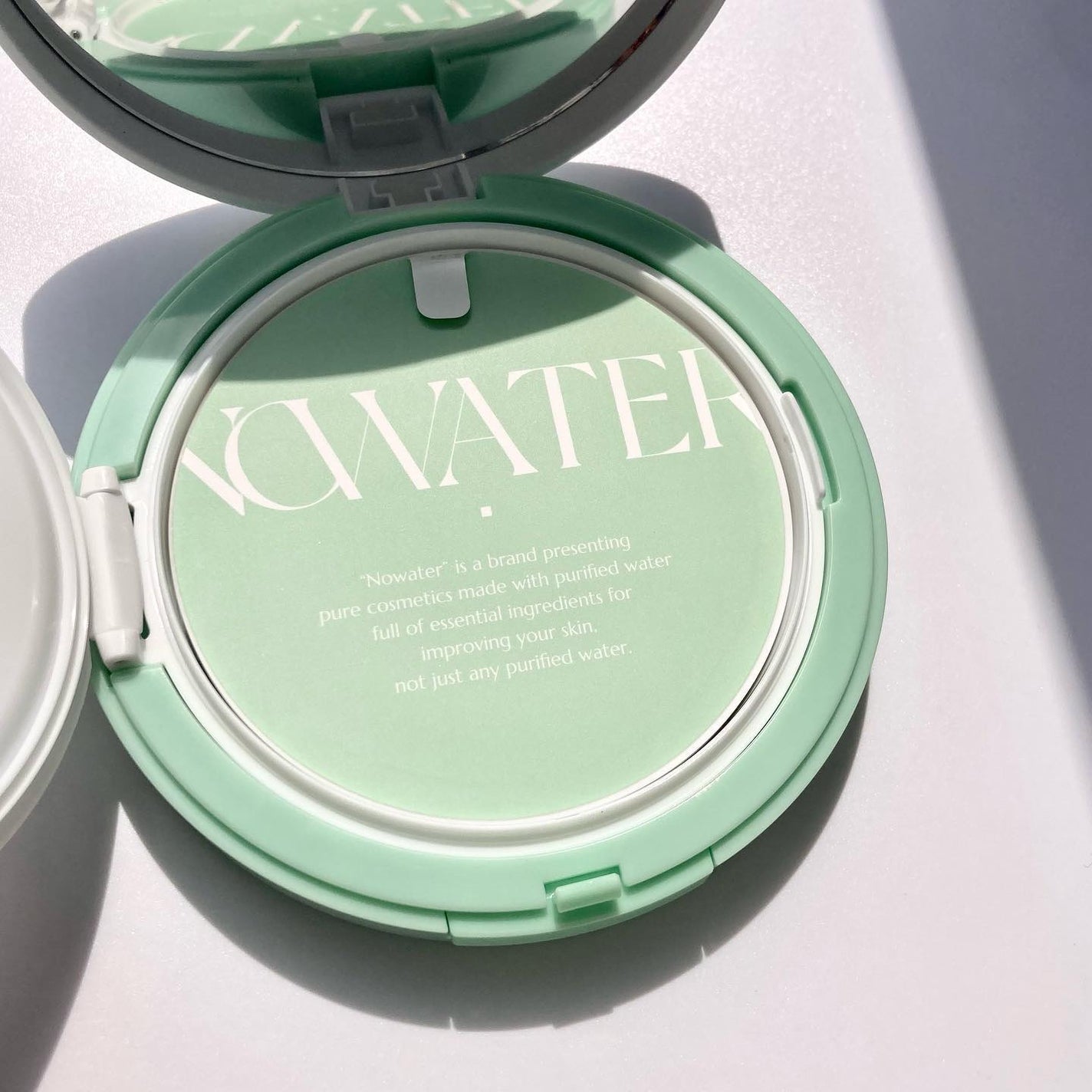 ティーツリーデイデイトーンアップサンクッション/NOWATER/日焼け止めローションを使ったクチコミ(5枚目)