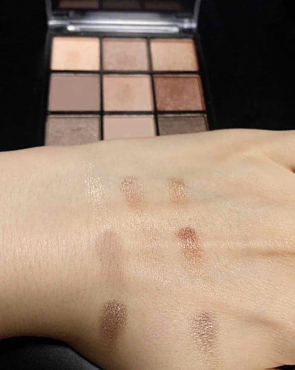 UR GLAM BLOOMING EYE COLOR PALETTE/U R GLAM/アイシャドウパレットを使ったクチコミ(2枚目)