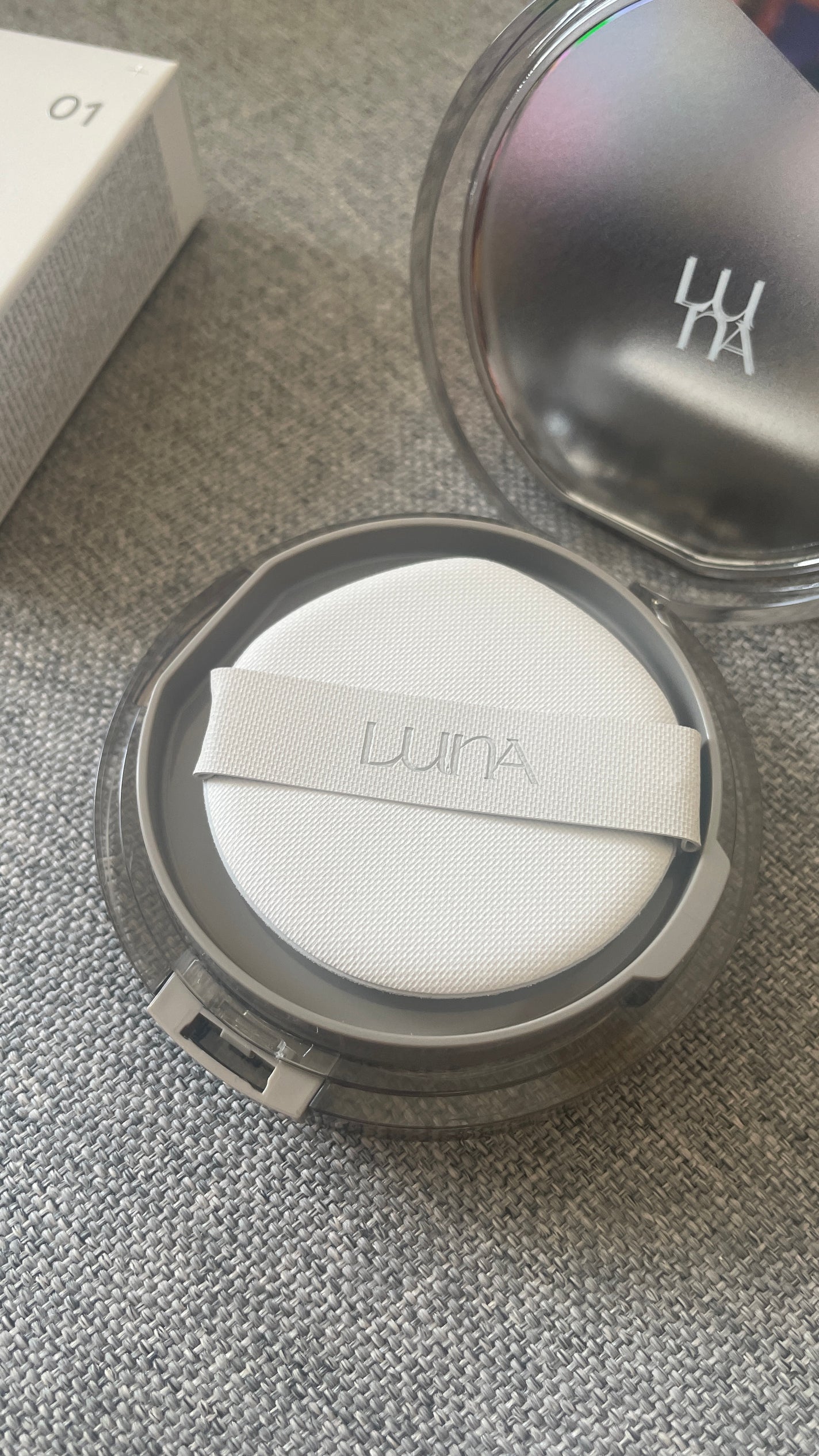 ブラーカバークッション/LUNA/クッションファンデーションを使ったクチコミ(2枚目)