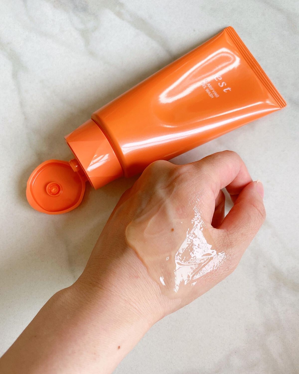 エスト クラリファイイング ジェル ウォッシュ/est/その他洗顔料を使ったクチコミ(3枚目)