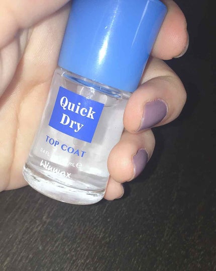 ウィンマックス クイックドライ トップコート/DAISO/ネイルトップコートを使ったクチコミ(4枚目)