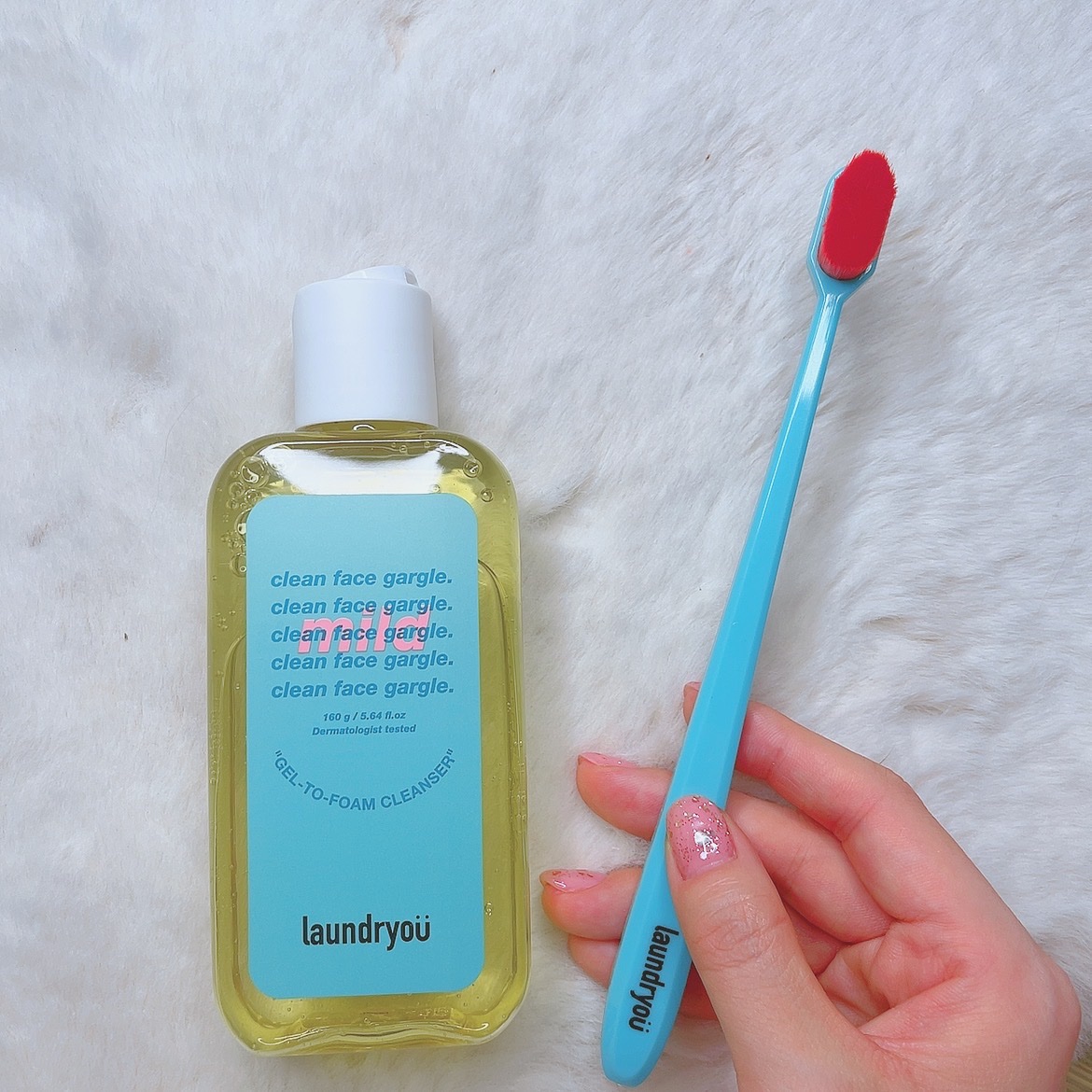 clean face gargle gel foam cleanser/laundryou/その他洗顔料を使ったクチコミ（2枚目）