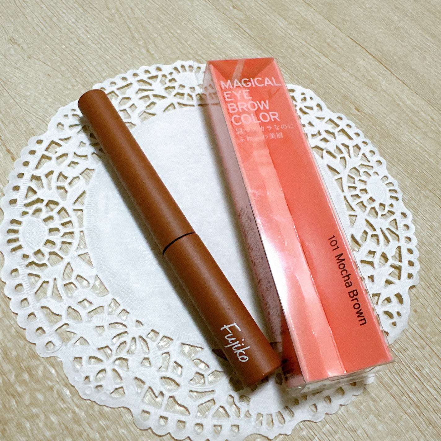 マジカルアイブロウカラー/Fujiko/眉マスカラを使ったクチコミ(2枚目)