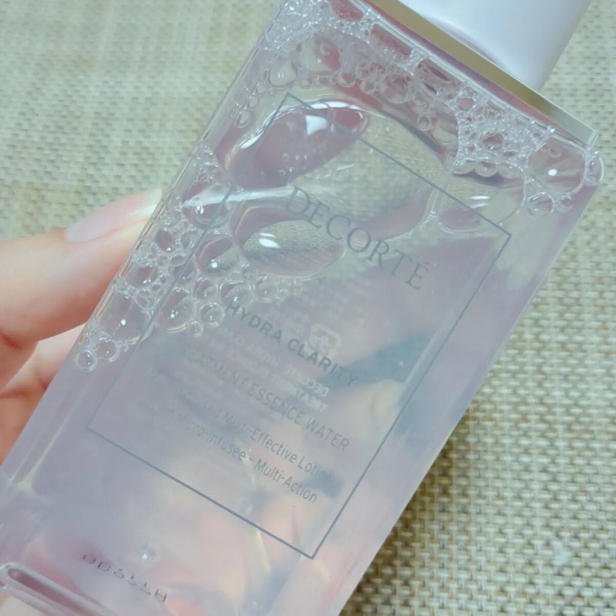 イドラクラリティ 薬用 トリートメント エッセンス ウォーター/DECORTÉ/化粧水を使ったクチコミ(1枚目)